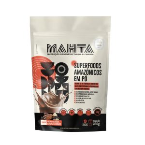 Mahta Shake de Superfoods sabor Cacau Selvagem 360g